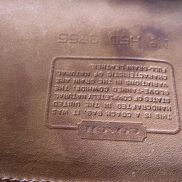 Vintage Coach Pocket purse - Picture 14 of 14